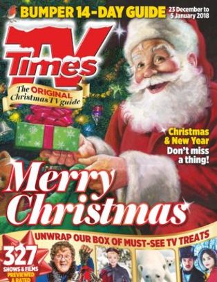 christmas tv magazine times december 23rd nice number xmas issue covers cover dec preview jan 5th