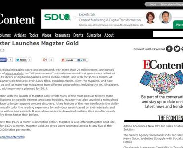 Magzter Launches Magzter Gold