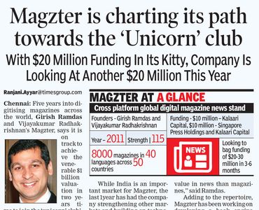 Magzter is charting its path towards the `Unicorn' club