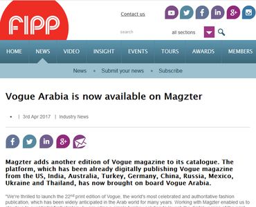 Vogue Arabia is now available on Magzter