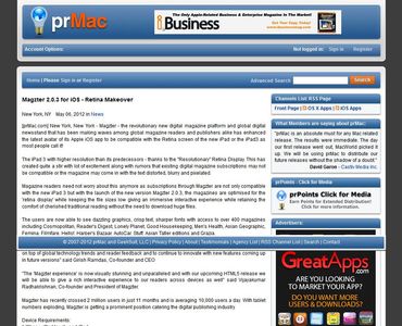 Magzter 2.0.3 for iOS - Retina Makeover