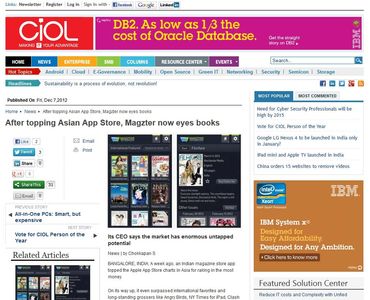 After topping Asian App Store, Magzter now eyes books