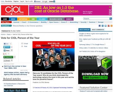 Vote for CIOL Person of the Year