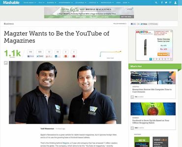 Magzter Wants to Be the YouTube of Magazines
