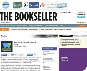 Magzter to launch e-book store