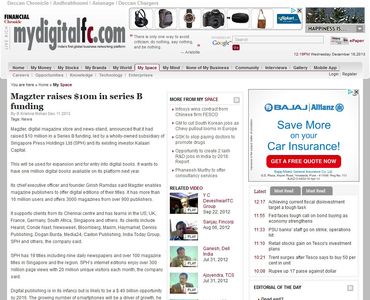 Magzter raises $10m in series B funding