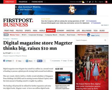 Digital magazine store Magzter thinks big, raises $10 mn