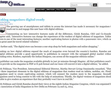 Making magazines digital-ready